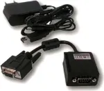 EXSYS EX-47920 RS-232 serijinis konverteris, kartotuvas, izoliatorius, juodas