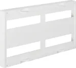 Hager Contact Protection Cover US22A2, 2 modulio vienetai, permatomas