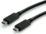 SECOMP STANDARD USB-C į USB-C 3.2 Gen 2 kabelis, E-Mark, 10Gbps, 100W PD, 0,5m, juodas S3520