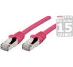 EXERTIS CONNECT Cat 6A S/FTP komutacinis kabelis, rožinis, 20 m 854384