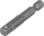 Wolfcraft 2415000 1/4 inch &ndash; 3/8 inch pavaros adapteris, 65 mm