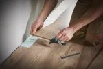 wolfcraft 6952000 nerūdijančio plieno liniuotė 320 mm su i&scaron;graviruota metrine skale