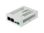 SYNERGY21 S21-3702 PoE+ į 24V DC pastovios įtampos maitinimo &scaron;altinis, 24W, IEEE 802.3at, RJ45 įėjimas, varžtiniai gnybtai