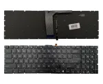 MSI MS-16JB ne&scaron;iojamojo kompiuterio klaviatūros keitimas - US English QWERTY, ap&scaron;viesta, juoda