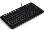 DSIT TB-602 Targus mini klaviatūra su USB, USA/Nordic i&scaron;dėstymas, 19 inch serverių spintoms