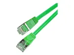 Wirewin SLIM S6 15 GN - Cat.6 SLIM tinklo kabelis, STP(PIMF), 15 m, žalias PKW-STP-SLIM-KAT6 15.0 GN