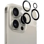 NEVOGLASS 3D kameros apsauginis stiklas, skaidrus/juodas, iPhone 17 Air