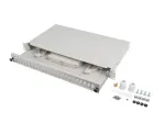 Plaustinė skirstomoji panelė LANBERG FOP1-24SD-LQS 19 colių 1U 24xSC Duplex 24xLC Quad