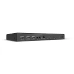 Lindy KVM Jungiklis HDMI 18G USB 2.0 Garsas 4 Prievadai 4K Ultra HD