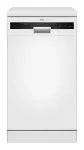 Amica DFM41E6qWMG pastatoma atskirai indaplovė, 10 komplektų, 6 programos, 49 dB, energijos klasė E, balta