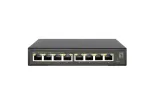 LevelOne Hilbert GES-2108P 8 prievadų Gigabit PoE Smart Lite valdomas jungiklis, 802.3at/af PoE, 8 PoE i&scaron;ėjimai, 112,8 W PoE biudžetas