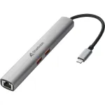 Sharkoon OfficePal USB-C kombinuotas adapteris