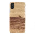 MAN&WOOD dėklas iPhone X/XS terra black &ndash; apsauginis užpakalinis dangtelis