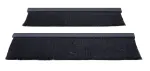 Triton RAX-MS-X15-X1 &scaron;epetėlinė juostelė kabeliams įvesti, 370 x 90 mm, juoda