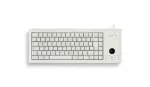 CHERRY G84-4400 klaviatūra universali PS/2 QWERTZ voki&scaron;ka Pilka