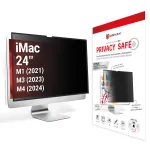 Displex PRIVACY SAFE nuimamas dvipusis privatumo filtras, skirtas iMac 24 colių M1 (2021)/ M3 (2023)/ M4 (2024)