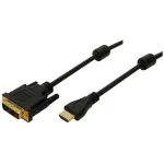 LogiLink HDMI į DVI-D laidas 3 m juodas