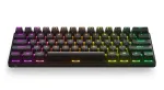 Mechaninė žaidimų klaviatūra STEELSERIES Apex Pro Mini Wireless &mdash; 60% formos faktorius, USB + RF belaidis + Bluetooth, QWERTY US, Juoda