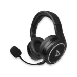 Lexip x Steelplay Impulse Multi Bluetooth žaidimų ausinės JVAMUL00143, laidinis ir belaidis ry&scaron;ys, 3,5 mm jungtis, atjungiamas mikrofonas ant strypelio, juodos spalvos