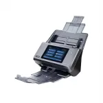 Plustek eScan A450 Pro A4 tinklo dokumentų skaneris, dvipusis ADF (100 lapų), 600 dpi, 60 ppm, 7" jutiklinis ekranas, OCR
