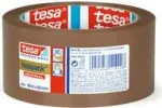 Pakavimo juosta Tesa 04024 66 m &times; 50 mm, universali ruda, dėžėms sandarinti ir ry&scaron;uliams ri&scaron;ti