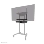 Neomounts AV60-500BL Lentyna vaizdo juostai ir ne&scaron;iojamam kompiuteriui, 43&ndash;110 colių ekranams, VESA iki 600x400, maks. apkrova 8 kg, plotis 900 mm