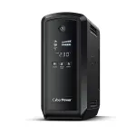 Nepertraukiamo maitinimo &scaron;altinis CyberPower CP550EPFCLCD, linijinis-interaktyvus, 0.55 kVA, 350 W, 6 AC lizdai