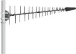 Kryptinė Yagi LTE/GSM antena Poynting A-LPDA-0500-V1-01 11 dBi, lauko, palaiko WiFi 6 dažnius
