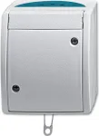 BUSCH JAEGER 2CKA001383A0141 &ndash; Grandininės traukos jungiklis &ndash; sidabrinis &ndash; IP44 &ndash; 250 V &ndash; 74 mm
