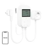 Termostatinis ki&scaron;tukinis lizdas Meross MTS960HK White LCD AC 16A