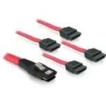 DeLOCK 83074 Mini SAS SFF-8087 į 4x SATA &scaron;akotas kabelis, 1 m