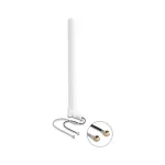 DELOCK WiFi 6 dviguba antena su 2 x I-PEX MHF I ki&scaron;tukais &ndash; kryptinė tinklo antena