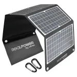 Saulės baterija RealPower SP-30E 30W USB 5V Juoda Balta