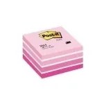 3M Post-it Notes Lipnūs Lapeliai Dice, 76 x 76 mm, neonrožiniai (2028-NP)