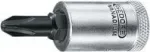 Gedore 6666880 atsuktuvo antgalis-įvorė, 3/8", Phillips PH 2