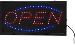 LED ženklas EUROLITE OPEN 80500303 &ndash; ap&scaron;viestas atidarymo ženklas, klasikinio dizaino