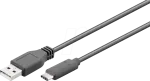Wentronic 41074 USB laidas 1 m 3.2 Gen 2 (3.1 Gen 2) USB A USB C juodas (41074)