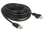 DeLOCK 85672 tinklo kabelis Cat6 RJ-45 10 m juodas