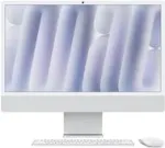 Apple iMac 24 inch sidabrinis CTO M4 8-Core (Gigabit Ethernet, TID.Num.) (Z1E2-0001010)