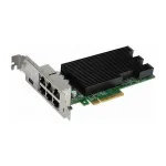 Tinklo plok&scaron;tė INTEL X710T4G1P5 &ndash; 4 prievadų 10GbE RJ-45, PCIe 3.0 (8.0GT/s), Cat6/6A palaikymas