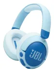 Ausinės JBL Junior 470NC belaidės, ant ausų, su triuk&scaron;mo slopinimu, USB Type-C, Bluetooth, mėlyna