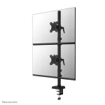 Neomounts DS60-600BL2V Dviguba monitoriaus rankena 10-32 colių, Gnybtas/Anga, 9 kg, 25,4 cm (10 col.), 81,3 cm (32 col.), 100 x 100 mm, Juoda