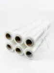 Folia stretch skaidri 23 mikronai 1,5 kg x 6 dėžės