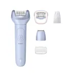 Epiliatorius Philips 8000 serijos BRE711/00 &ndash; 32 pincetai, 2 greičiai, &scaron;lapias ir sausas naudojimas, įmontuota ličio jonų baterija, mėlyna