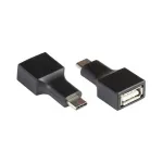 Lyties keitiklis USB-C į USB-A Alcasa USB-AD201 juodas