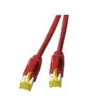 Tinklo kabelis EFB Elektronik K8560RT.0,50 RJ45 Cat6a 0,5 m Raudonas