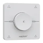 Miboxer Synergy 21 LED nuotolinio valdymo pultas 2,4 GHz Dual White CCT 4 zonų sukamasis skydelis baltas (KOS-W)