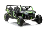 LEAN CARS Electric Ride On Buggy A033 4x4 24V Green
