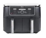 Kepimo krosnelė Ninja AF400EU Double 9,5 L 2470 W Kar&scaron;to oro gruzdintuvė Juoda