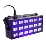 LIGHT4ME LED UV 18x3W DMX prožektorius + strobe
